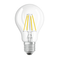 E27 A60 LED Lampen 4W = 40W 470lm 4000K Neutral 300° OSRAM Star Retrofit Classic A Filament