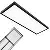 LED-Oberflächenpanel 36W 3960lm 4000K 120° Neutral Schwarz 30x120cm Brisbane Kobi