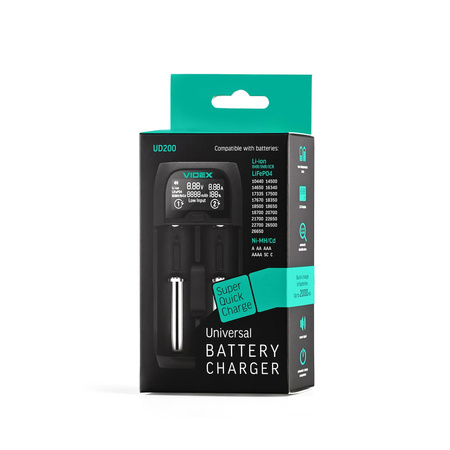 Universal-Ladegerät VCH-UD200 VIDEX