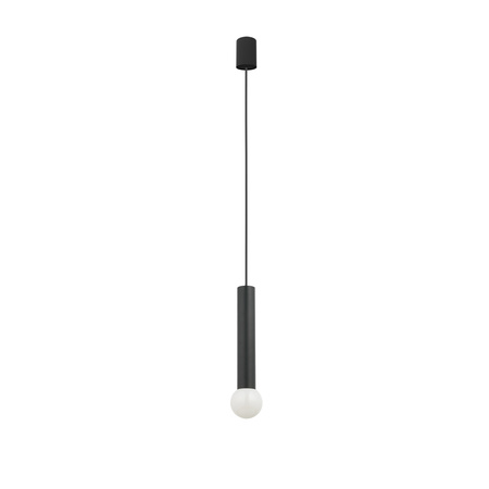 BATONm 7852 Nowodvorski Schwarz E27 Pendelleuchte Hängende Röhre Höhe.130 cm Modern