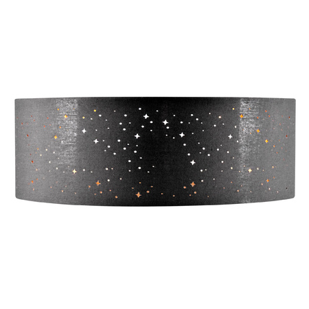 Deckenleuchte LED PLAFON Lampe TULUZA 18W 1850lm 4000K 32cm Schwarz GOLDLUX (Polux)