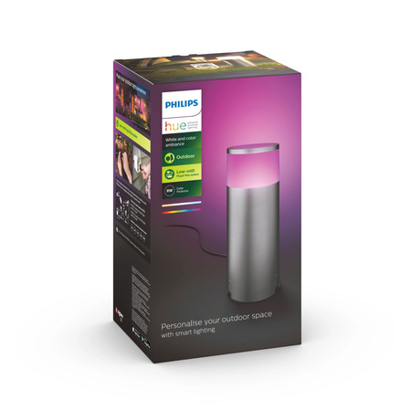 LED Post Calla 8W IP65 CCT RGB PHILIPS HUE Gartenlampe