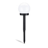 LUMILED LED Solar Gartenlampe ATRIS Driven White Ball 10cm RGB