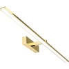 VENUS Wandleuchte Gold LED 18W Wandleuchte 90cm Modern ProVero