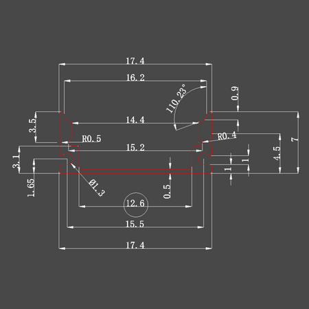Aluminium-Profilabdeckung für LED-Streifen Silber Sanico Goldlux