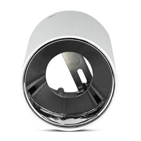 Spot Deckenleuchte GU10 Rund Weiß/Chrom VT-882 V-TAC