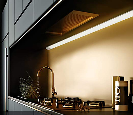 LED Panel Anbauleuchte Beam Black 30cm 8W 4500K Neutrale Farbe