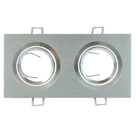 Deckenleuchte DOUBLE SOUTH OPAL GOLDLUX (Polux) SILBER G10