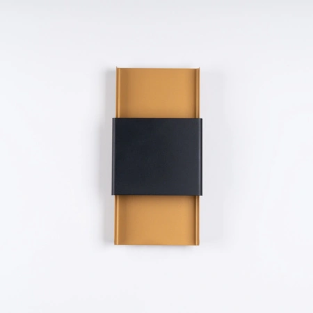 Wandleuchte DURLIN 2xG9 Gold Schwarz Modern SOLLUX