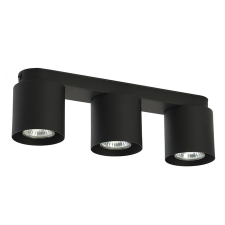 VICO BLACK Spot Deckenanbauleuchte Schwarz Modern 3xGU10 3413 TK Lighting