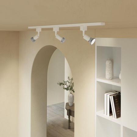 Bus-Hängelampen-Kit 1m + 3x LED GU10 Einphasig Weiß EasyLink Tobia Philips