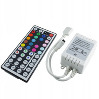 RGB IR LED Strip Controller 44 Tasten 6A 72W + Fernbedienung