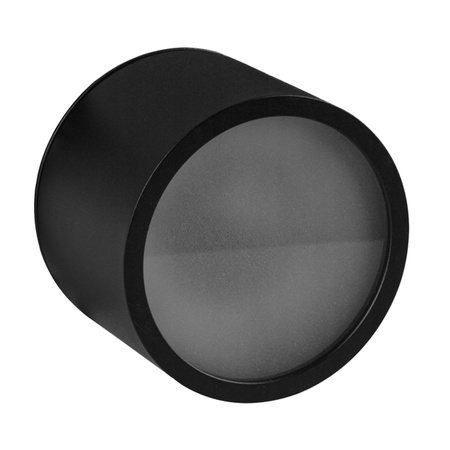 GRANDI LED Aufbau-Halogen-Deckenleuchte GX53 IP54 Rundrohr schwarz