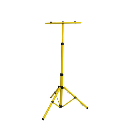 KOBI LED Fluter 2x50W 4000lm 6000K IP65 auf einem GOLDLUX Stativ (Polux)