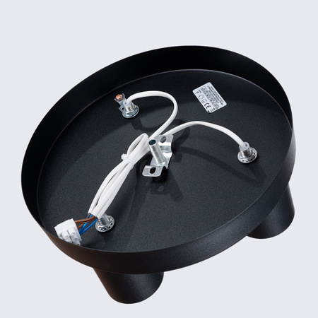 Tuba Spot Decke Plafond Lampe 3x GU10 Schwarz Lagos Ocean Grün SL.1466 Sollux