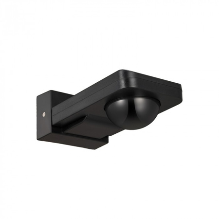 PIR Bewegungs- und Dämmerungssensor IP44 Aufputz Schwarz 20m 360° CP Ecolight