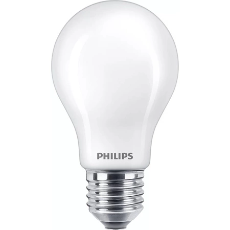 LED Lampe E27 A60 10,5 W = 100 W, 1521 lm, 2700 warmes Filament, milchig, PHILIPS, dimmbar