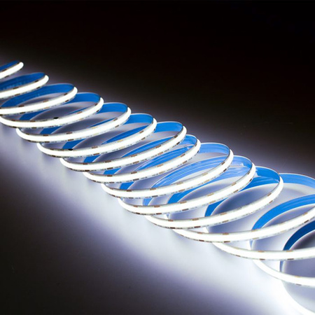 LED Streifen 12V COB 35W 300LED 2835 Kalt 8mm 5m ECOLIGHT