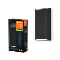 Außengartenlampe LED-Fassadenwandlampe 7.5W 340lm 3000K IP65 Endura Ledvance grau