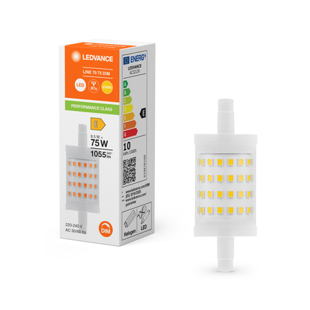 LED Lampen Röhrenförmige R7s 9,5W = 75W 1055lm 2700K Warmweiß Dimmbar LEDVANCE