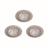3x LED SPARKLE 5.5W 2700K Dimmbar Rund Satin Einbauleuchte PHILIPS