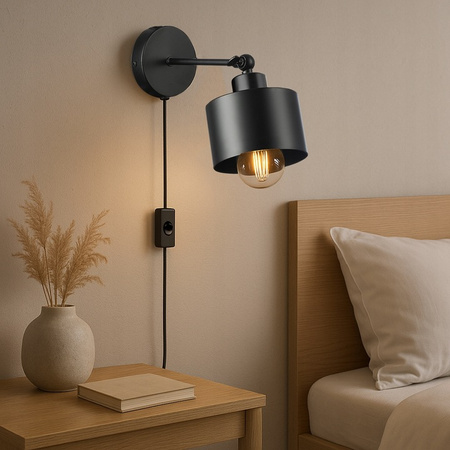 Spot E27 Movable Schwarz Elza Masterled Wandlampe Reflektor Wandlampe