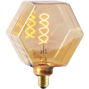 Dekorative LED Lampe E27 FILAMENT LB160 4W 260lm 1800K Warm 320° DecoVintage Amber GOLDLUX (Polux)