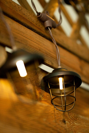 SOLAR GIRLAND 10x Metalllaterne 4,5m Garten dekorativ 3000K warm