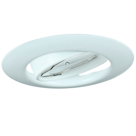 BEWEGLICHE Deckenleuchte OPIN GOLDLUX (Polux) RUND WEISSES METALL