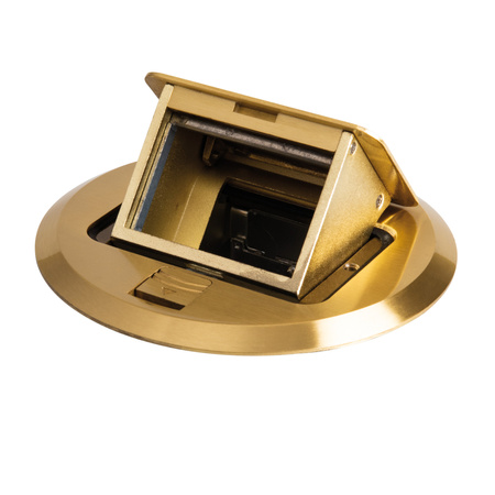 BIURO+ Bodendose rund Messing KANLUX