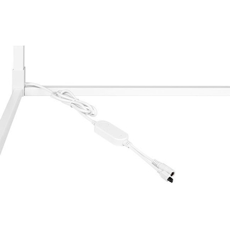 Eck-Stehleuchte weiß 20W RGB-Farbwechsel Fernbedienung