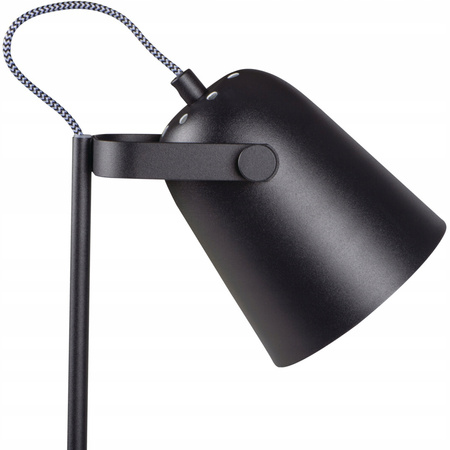 Schulnachttisch-Schreibtischlampe + Organizer Raibo E27 5W Schwarz KANLUX