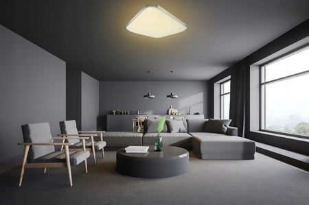 PLAFON LED Deckenleuchte Square PARYS 36W 3000K-6500K 53cm + Fernbedienung