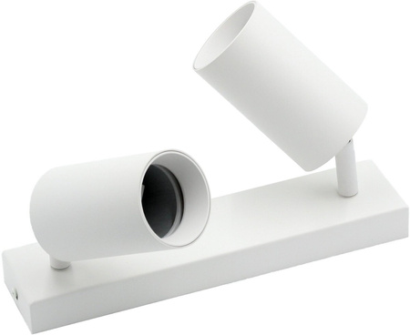 QUALIS SPOT Deckenleuchte Reflektor Halogenleuchte 2xGU10Weiß