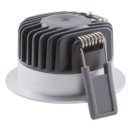 LED-Panel Einbauleuchte 8W 680lm CCT Dimmbarer Spot Silber Fix Ledvance