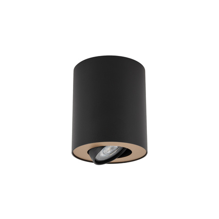 Deckenleuchte SET 8901 Nowodvorski Schwarz und Gold GU10 Spot Tube Aufbaumontage Modern