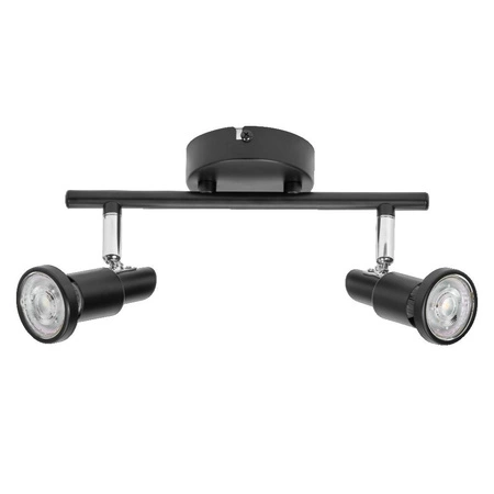 LED Decke Wandlampe Wandmontage Anbauleuchte 6.8W 460lm 3000K Warm Dimmbar Schwarz LED Spot Ledvance