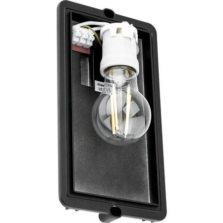 Gartenwandleuchte rechteckig E27 E27 KOBE GOLDLUX (Polux)