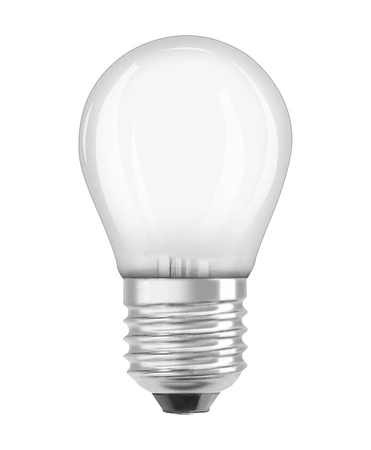 2x LED Birne P45 Ball E27 4W = 40W 470lm 2700K Warm 300° Retrofit Glühfaden CLASSIC Osram