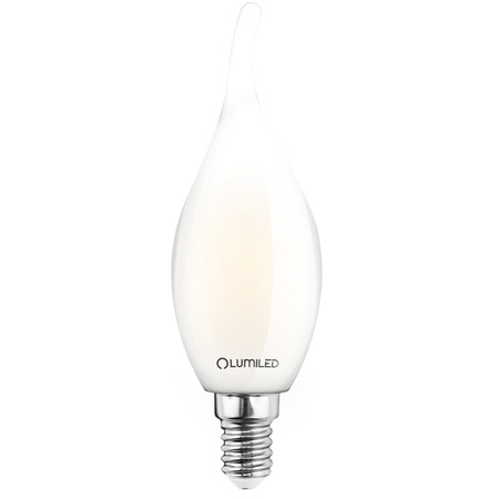 LED-Lampe E14 Kerze BA35 2,2W 470lm = 40W 2700K warmweiß 360° Filament Energieklasse A LUMILED
