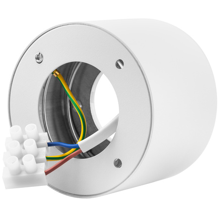 HALOGEN-Anbauleuchte SUNLA Tuba Gx53 LED Spot Wandleuchte Zylinder Weiß LUMILED