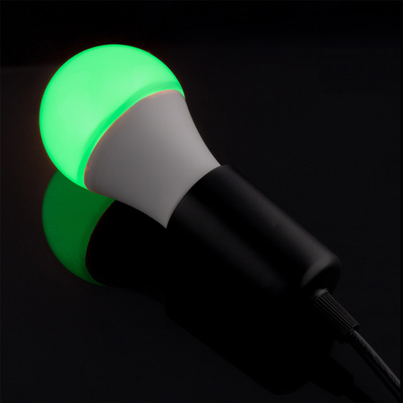 3x LED-Glühbirne E27 A60 9W = 60W 806lm 6500K + RGB Multicolour 260° Dimmbar Pilot LUMILED