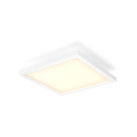 LED-Anbaupanel Aurelle Weiß 19W CCT 30cm PHILIPS HUE Bluetooth + Dimmerschalter