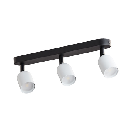 TOP BLACK/WHITE Spot Deckenanbauleuchte Schwarz/Weiß Modern 3xGU10 6267 TK Lighting