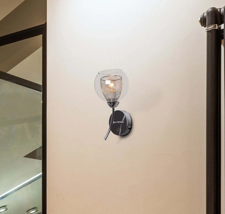 Wandleuchte K-JSL-1302/1W aus der FONS-Serie 1xE14 Kaja