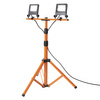 LED-Fluter 2x20W 1700lm 4000K IP65 Auf Stativ LEDVANCE WORKLIGHT TRIPOD Tragbarer Arbeitsscheinwerfer