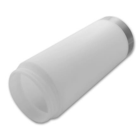 LED Garten Standing Outdoor E27 Pole Lampe mit Bewegungs- und Dämmerungssensor Silber IP44 Manila 45cm Masterled