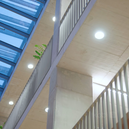 LED Downlight Einbauleuchte 12W 1200lm 4000K Neutral Mesh Spot Weiß IP40 Sigaro Kobi