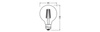 LED Lampen G95 E27 3.8W = 60W 806lm 3000K Warmweiß FILAMENT LEDVANCE