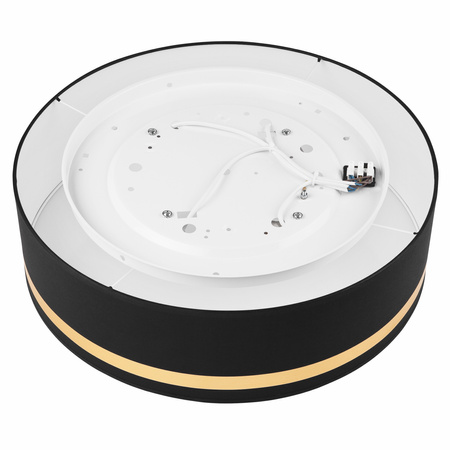 Plafond LED-Deckenleuchte GLORIA 4xE27 Schwarz Weiß LM-4.202 Lamkur